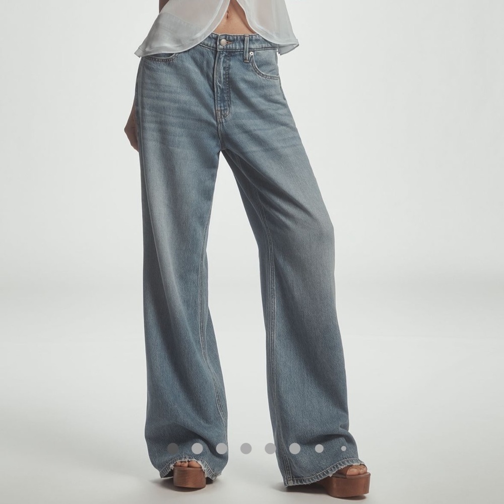 Good American Good Standard Wise Leg Jeans sz 6/28